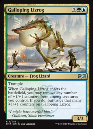 Galloping Lizrog [Ravnica Allegiance]