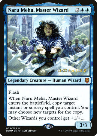 Naru Meha, Master Wizard [Dominaria Promos]