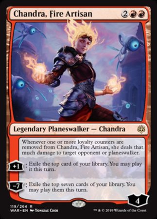 Chandra, Fire Artisan [War of the Spark]