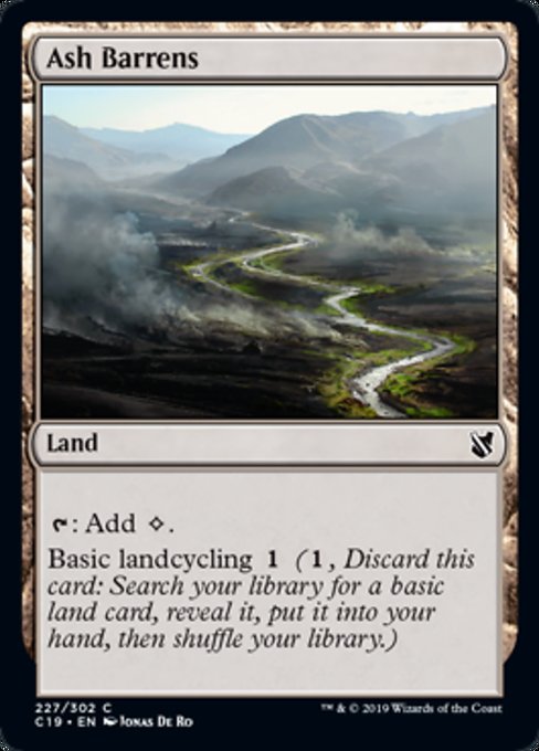 Ash Barrens [Commander 2019]