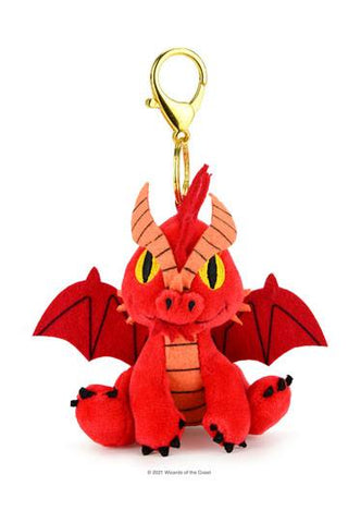 Dungeons & Dragons Plush Charms - Red Dragon