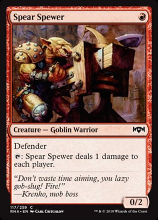Spear Spewer [Ravnica Allegiance]