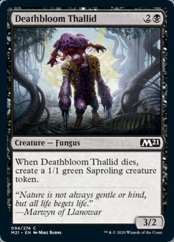 Deathbloom Thallid [Core Set 2021]