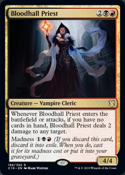 Bloodhall Priest [Commander 2019]