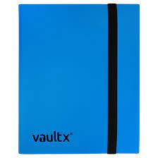 Vault X - 4-Pocket Strap Binder - Blue