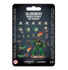 SPACE MARINES: SALAMANDERS PRIMARIS UPGRADES