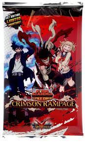 My Hero Academia Collectible Card Game - Wave 2 -Crimson Rampage Booster pack