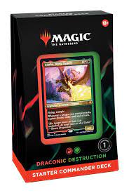 Magic: The Gathering - Evergreen Starter Commander Deck - Draconic Destruction