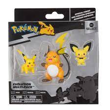 Pokemon - Pokemon Select Evolution Multi - Pack Pichu- Pikachu - Raichu