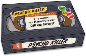 Psycho Killer A Card Game For Psychos