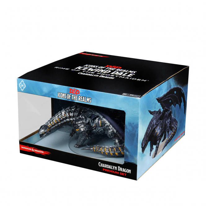 Dungeons & Dragons: Icons of the Realm - Icewind Dale: Rime of the Frostmaiden- Chardalyn Dragon Premium Figure