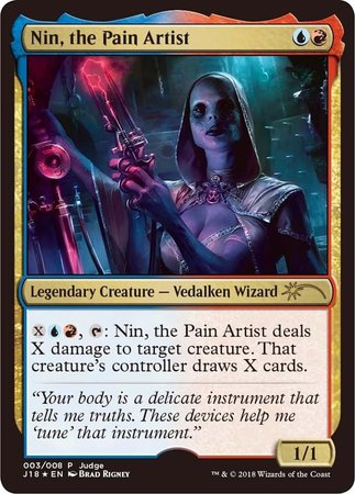Nin, the Pain Artist [Judge Gift Cards 2018]