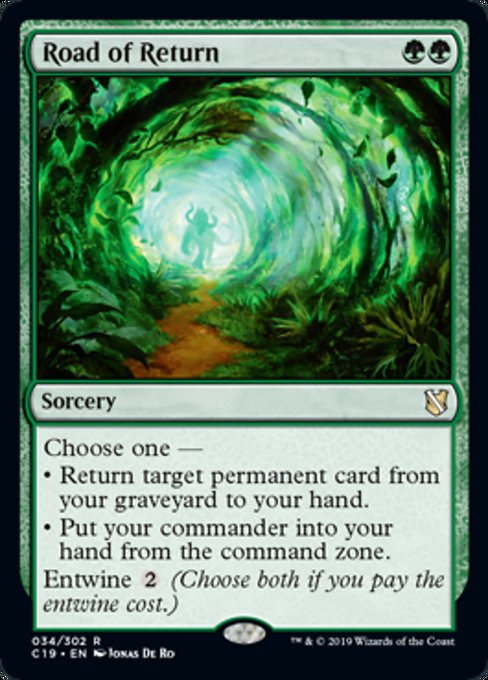 Road of Return [Commander 2019]