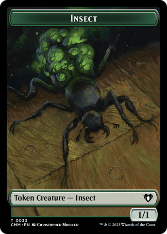 Insect Token [Commander Masters Tokens]