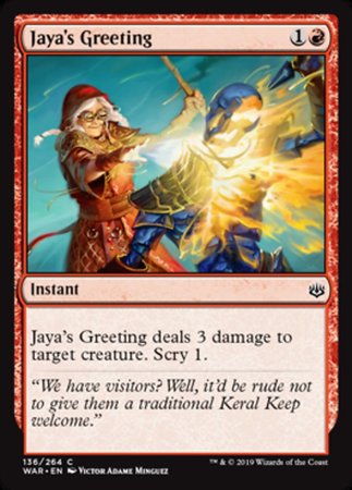 Jaya's Greeting [War of the Spark]