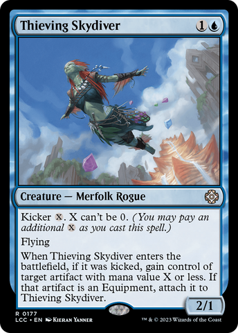 Thieving Skydiver [The Lost Caverns of Ixalan Commander]