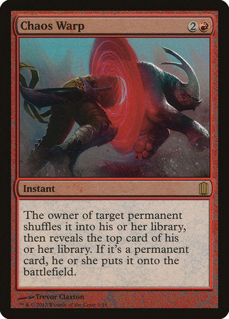 Chaos Warp [Commander's Arsenal]