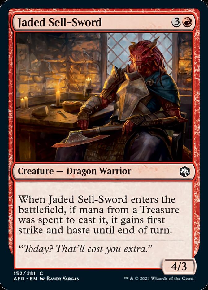 Jaded Sell-Sword [Dungeons & Dragons: Adventures in the Forgotten Real