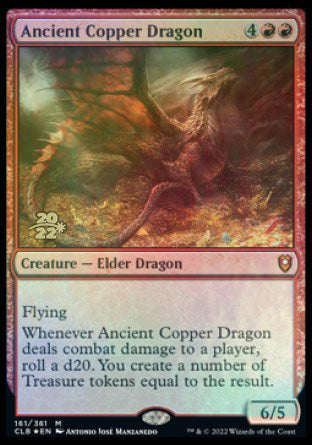 Ancient Copper Dragon [Commander Legends: Battle for Baldur's Gate Pre
