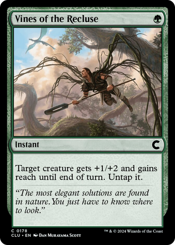 Vines of the Recluse [Ravnica: Clue Edition]