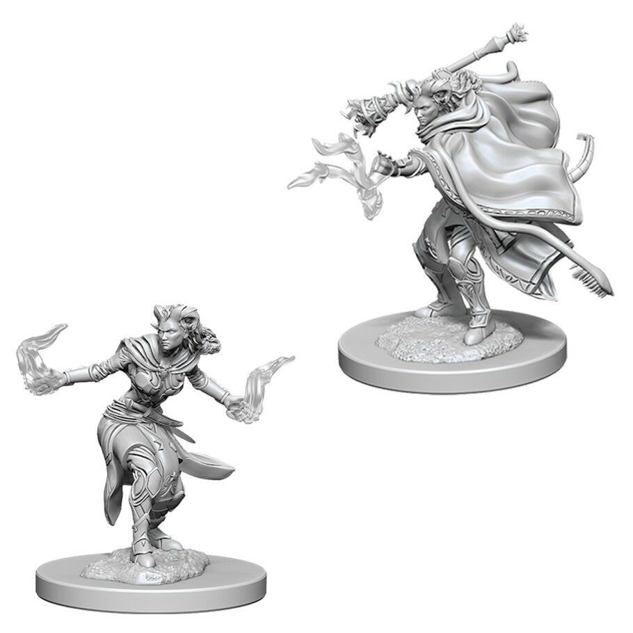 Nolzer's Marvolous Miniatures: Tiefling Warlock Female