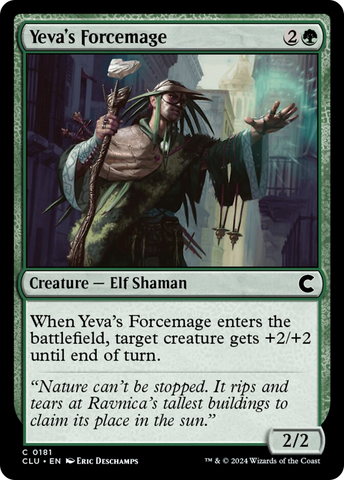Yeva's Forcemage [Ravnica: Clue Edition]