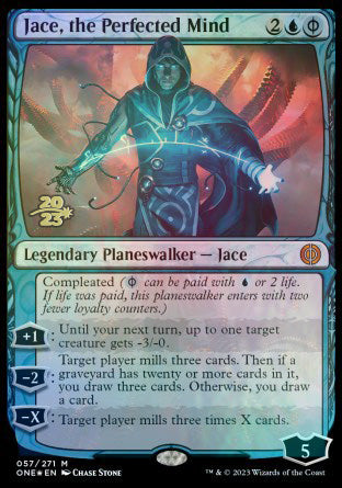 Jace, the Perfected Mind [Phyrexia: All Will Be One Prerelease Promos]