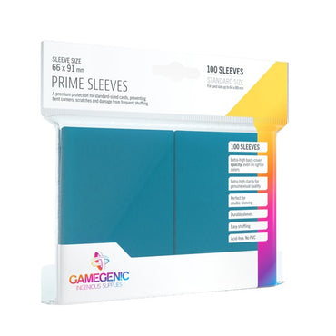 Gamegenic Prime Sleeves Blue 100 count