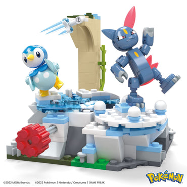 Mega Construx Pokemon - Piplup and Sneasel's Snow Day