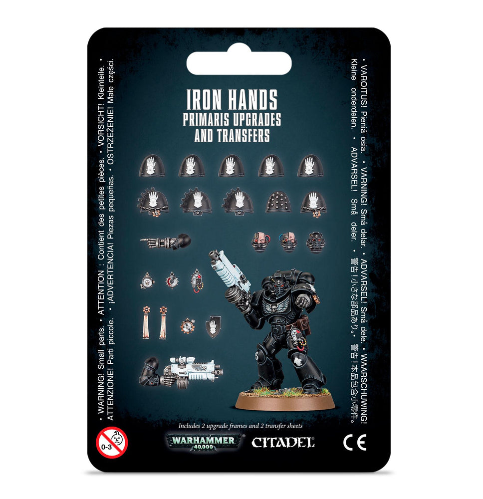 SPACE MARINES: IRON HANDS PRIMARIS UPGRADES