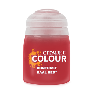 CITADEL CONTRAST PAINT:  Baal Red