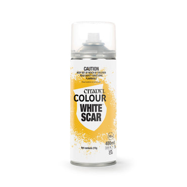 CITADEL SPRAY PAINT: WHITE SCAR SPRAY
