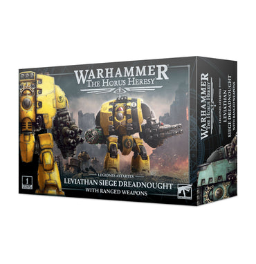 THE HORUS HERESY: LEGIONS ASTARTES: LEVIATHAN DREADNOUGHT + RANGED WEAPONS
