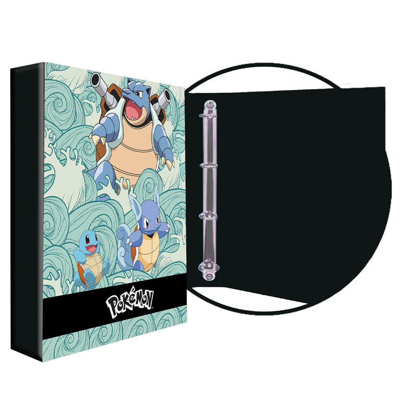 Pokemon - A4 4 Ring Folder: Squirtle Evolution Chain