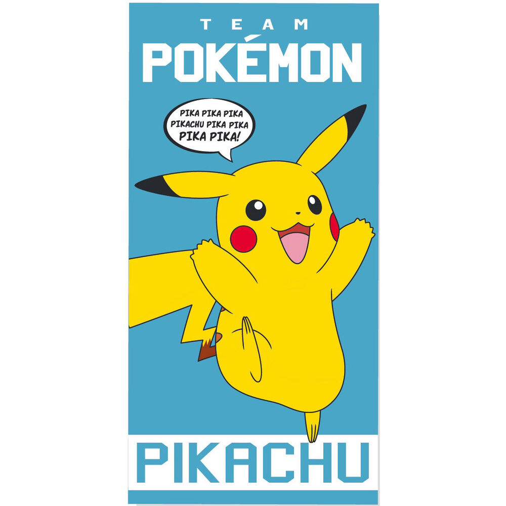 Pokemon Cotton beach towel - Pika Pika