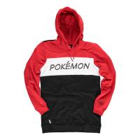 POKEMON Colour Block Hoodie, Male, Extra Large, Multi-colour