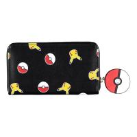 Pokémon - Pika & Pokeball All-Over Print Zip Around Purse