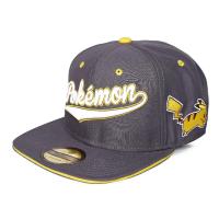 POKEMON Stylish Logo & Pika Snapback Baseball Cap