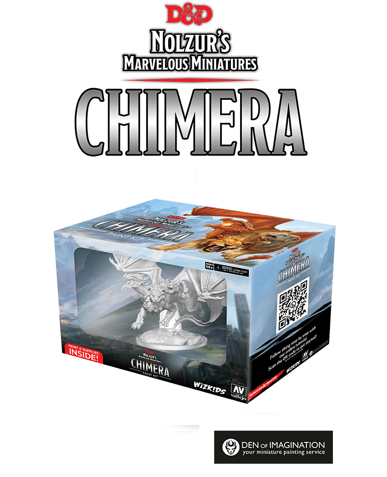 Nolzur's Marvelous Miniatures - Chimera Paint Kit