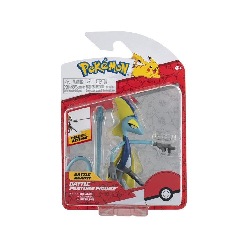 Pokemon - 4.5 Inch Battle Feature Figure - Inteleon