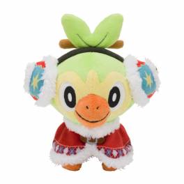 Pokémon Center Original Plush - Christmas Wonderland (Grookey)