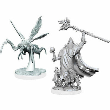 Critical Role Unpainted Miniatures Core Spawn Emissary and Seer Case