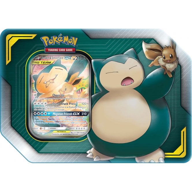 Pokemon TCG: TAG TEAM TIN EEVEE & SNORLAX GX