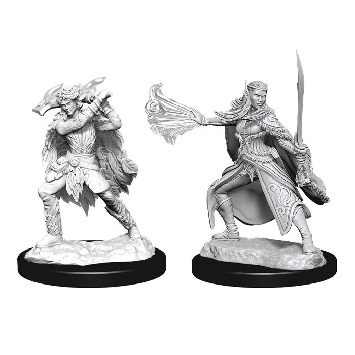 Nolzer's Marvolous Miniatures: Winter Eladrin & Spring Eladrin