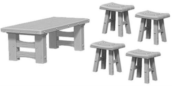 Deep Cuts: Wooden Tables & Stools