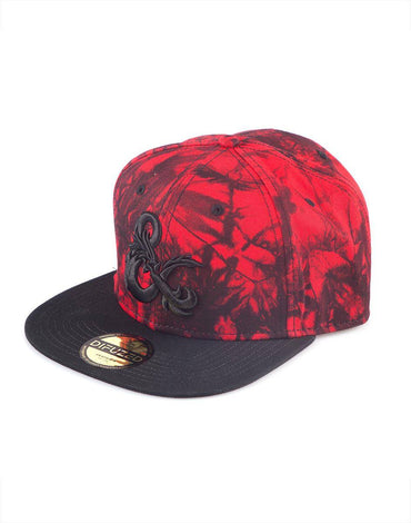 Dungeons & Dragons Snapback Cap Ampersand Red